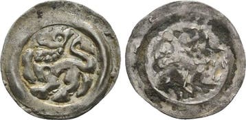 Pfennig Bamberg Bistum: Heinrich I von Bilversheim, 1242-..., Verzenden