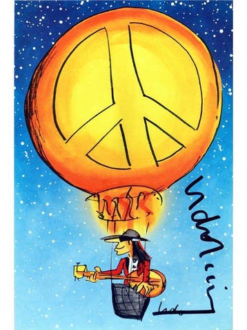 Udo Lindenberg (1946) - Rock n Peace Autogramm
