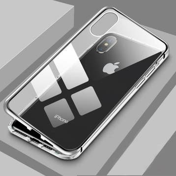 iPhone XS Max Magnetisch 360° Hoesje met Tempered Glass -, Verzenden, Nieuw