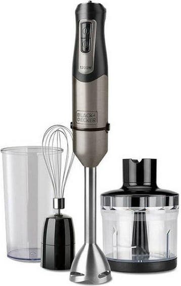 Black + Decker Hand Blender 1000W, Ophalen of Verzenden, Nieuw, Blender
