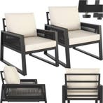 2dekans | tectake® Rope Design Loungeset voor Tuin, Terras, Ophalen of Verzenden, Nieuw