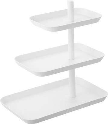 Yamazaki Etagere 3-laags Tower Wit, Verzenden, Nieuw