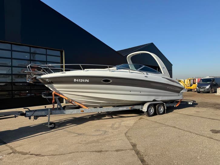 Crownline 286 Cuddy – 2017 – Slechts 225 uur, Watersport en Boten, Speedboten, Binnenboordmotor, 200 pk of meer, Benzine, Zo goed als nieuw