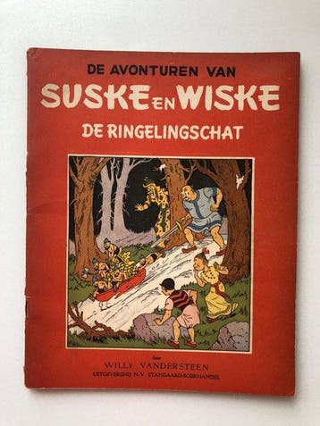 Suske en Wiske RV-13 - De ringelingschat - 1 Album - Herdruk