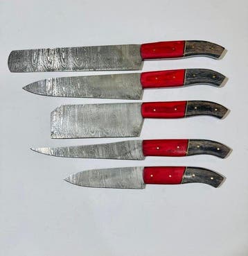 Keukenmes - Kitchen knife set - Keuken- en buiten BBQ-set