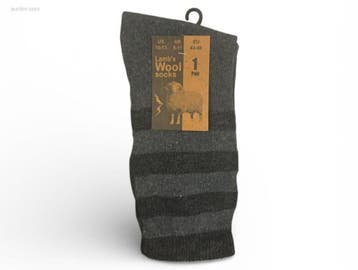 4x (200x) Lambs Wool Werksokken, Nieuw