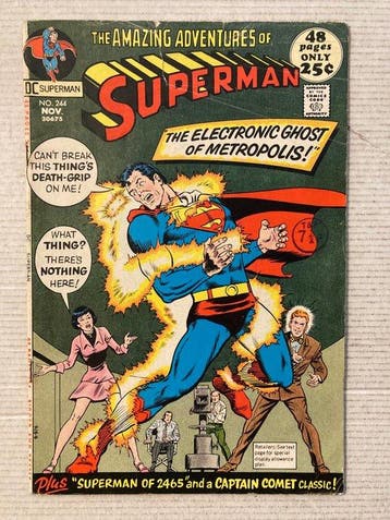 Superman (1939) 4 comics in range # 244 to 260. Bronze Age, Boeken, Nieuw
