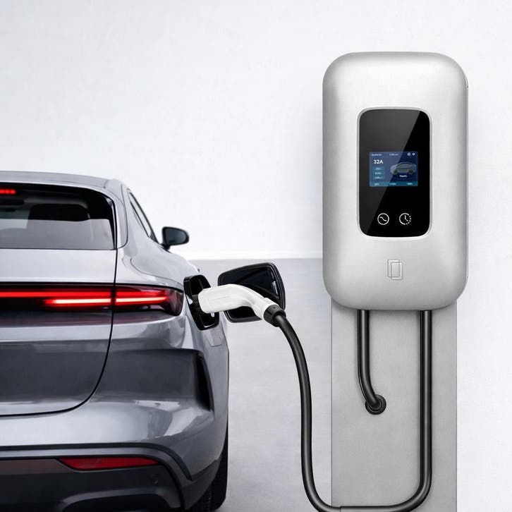 11kW Wallbox Laadpaal Type 2 | App | RFID | 5M/10M, Auto diversen, Laadpalen, Laadpaal, Nieuw, Verzenden