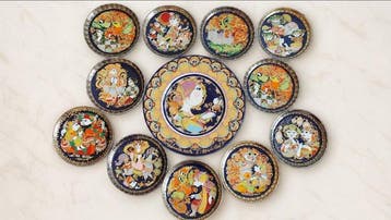 Rosenthal - RARE ÉDITION LIMITÉE 11 Assiettes et 1 Grand