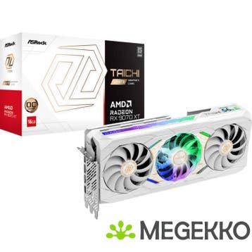 Asrock Taichi Radeon RX 9070 XT White 16GB OC AMD GDDR6, Computers en Software, Videokaarten, Verzenden, Nieuw