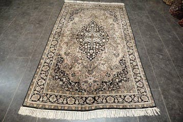 Kasjmier zijde - Tapijt - 208 cm - 136 cm - zijden tapijt, Maison & Meubles