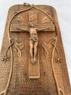 Art Nouveau Wijwatervat - J Bonnet - 1920-1930 - Wijwatervat