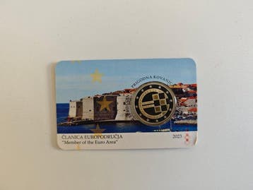 Kroatië. Year Set (BU) / Proof Set / 2 Euro 2023/2024 (6