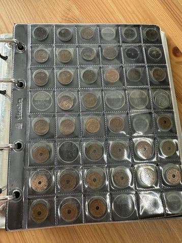 Denemarken. Collection of 400+ coins, incl. silver, various, Postzegels en Munten, Postzegels | Europa | Rusland, Gestempeld