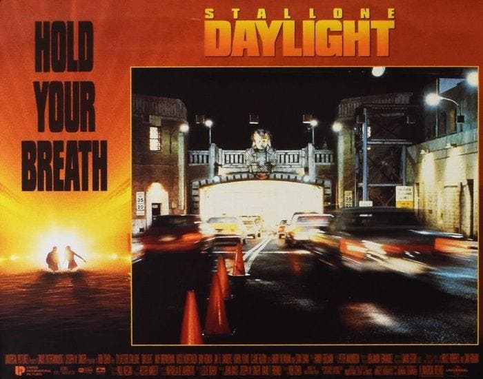 Sylvester Stallone - Daylight - Original US Lobby Cards Set, Verzamelen, Film en Tv