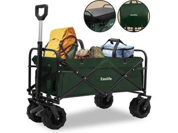 EasLife Bolderkar - Opvouwbaar - Regenhoes -, Verzenden