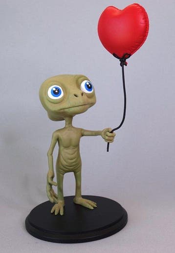 Truteau (1970) - Alien With Balloon (Red)