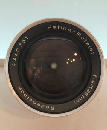 Rodenstock Retina-Rotelar 4/135mm Compur Cameralens