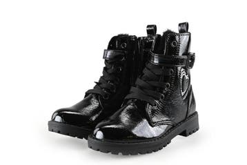 Safety Jogger Veterboots Meisjes in maat 26 Zwart, Verzenden, Schoenen