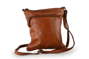 Bear Lifestyle Crossbodytas Cognac, Handtassen en Accessoires, Tassen | Damestassen, Verzenden, Zo goed als nieuw