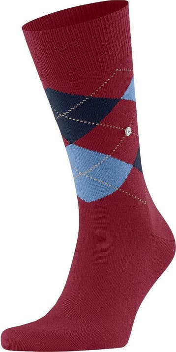 Burlington Wol Edinburgh Rood 8034 maat Maat 43 t/m 46 Heren, Verzenden, Nieuw, Maat 43 t/m 46, Burlington