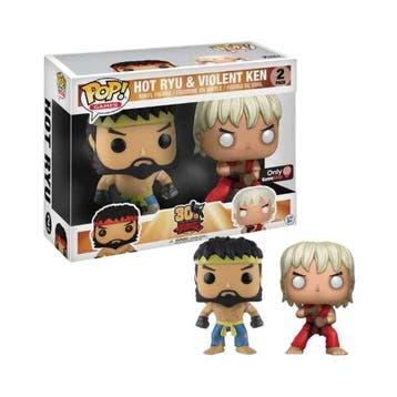Funko Pop  Street Fighter  Violent Ken &amp; Hot Ryu   top, Collections, Verzenden