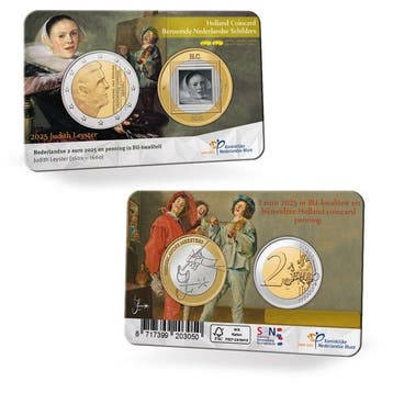Nederland. Coin Card 2025 (10 coincards)
