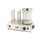 Worstenwarmer | 30–80°C | RVS/Aluminium/Glas | Vier, Verzenden