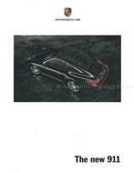 2009 PORSCHE 911 CARRERA & TARGA HARDCOVER BROCHURE ENGELS, Ophalen of Verzenden