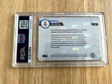 2022/23 Topps Now UCL Vini Jr. /99 - PSA - 1 Graded card, Nieuw