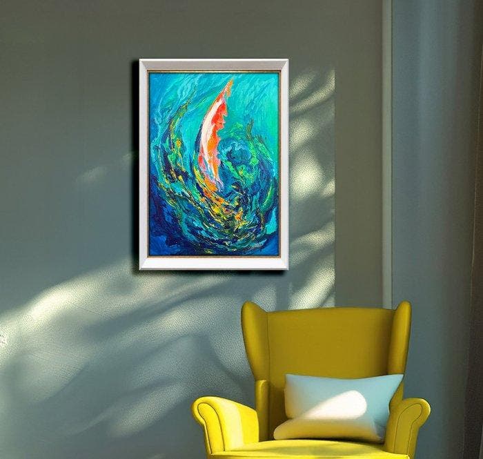 Vitality - Serie Regata - 14 (Velero) - Sin Precio de, Antiek en Kunst, Kunst | Schilderijen | Modern