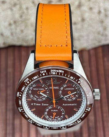 Gallucci Italy - 4 Time Zone - Zonder minimumprijs - Heren -, Nieuw