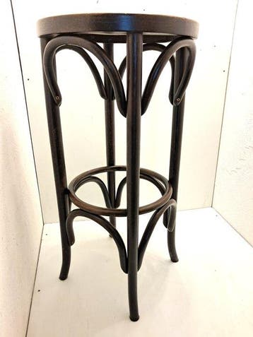 Kruk - Hout - barkruk Thonet style