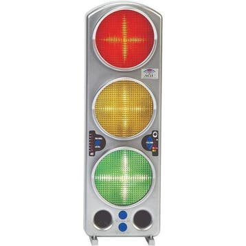 Stoplicht met geluidsmeter zilver, Verzenden, Nieuw