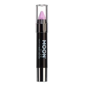Moon Glow Pastel Neon UV Body Crayons Pastel Lilac 3.2g, Verzenden