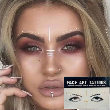 Face Art Tattoos Sproet 9: Stipjes + Streep, Verzenden, Nieuw