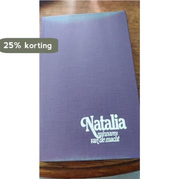 Natalia minnares van de macht 9789022505779 Norden, Verzenden, Gelezen, Norden