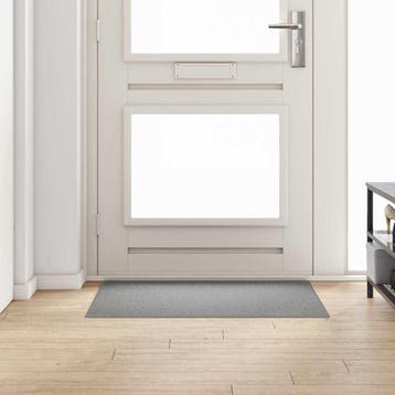 vidaXL Tapijt Loper Lichtgrijs 100 x 100 cm 100%, Verzenden