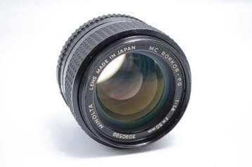 Minolta MC Rokkor-PG 1,4/50mm | Objectif d’appareil photo