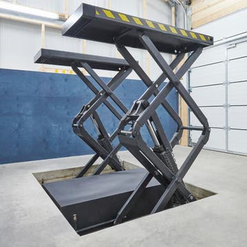 Datona Auto schaarhefbrug - 230V - Datona - Zwart, Ophalen of Verzenden, Nieuw