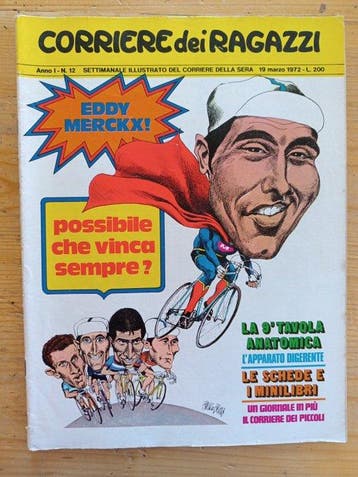 Corriere dei Ragazzi 1972-1973 – Lotto 9 numeri originali