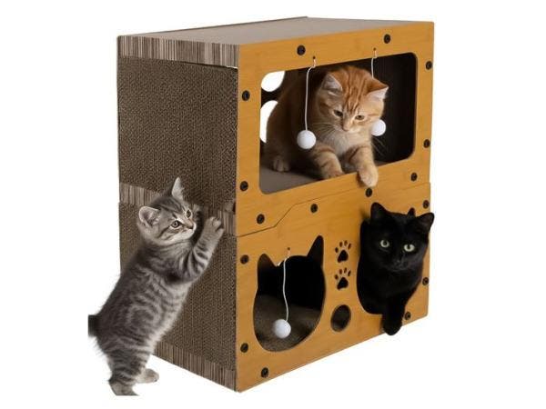 Veiling - Purlov Kattenhuis, Dieren en Toebehoren, Katten-accessoires, Nieuw