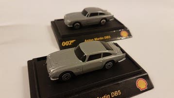 1:87 - Modelauto (6) - 6x James Bond 1:87 modellen Aston, Nieuw
