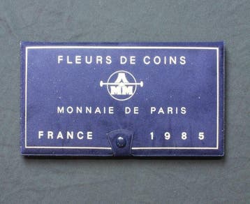 Frankrijk. Year Set (FDC) 1985 (12 monnaies) dont 2 x 100