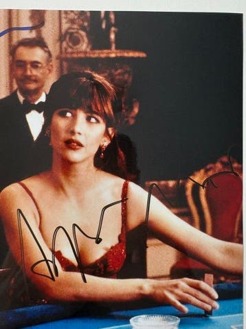 James Bond 007: The World is Not Enough, Double signed, Nieuw