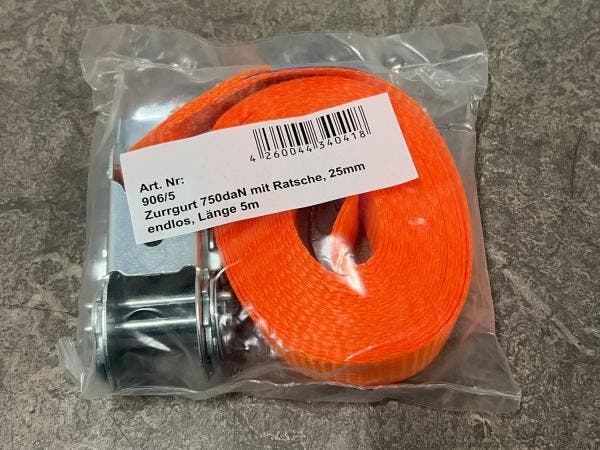 Veiling - 20x Konvox spanband met ratel 25mm x 5m, Auto diversen, Aanhangwagen-onderdelen