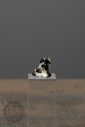 Oude Egypte, late periode Steen Kleine figuur van een oude