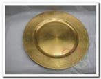 Onderbord Rond Goud 33 cm, Nieuw
