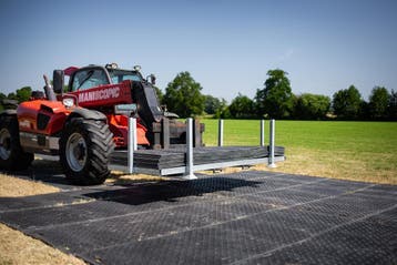 Kunststof rijplaten huren | Grote voorraad rijplaten te huur, Ophalen of Verzenden, Zo goed als nieuw