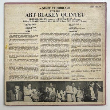Art Blakey - A Night At Birdland (1st mono Lexington, Nieuw in verpakking